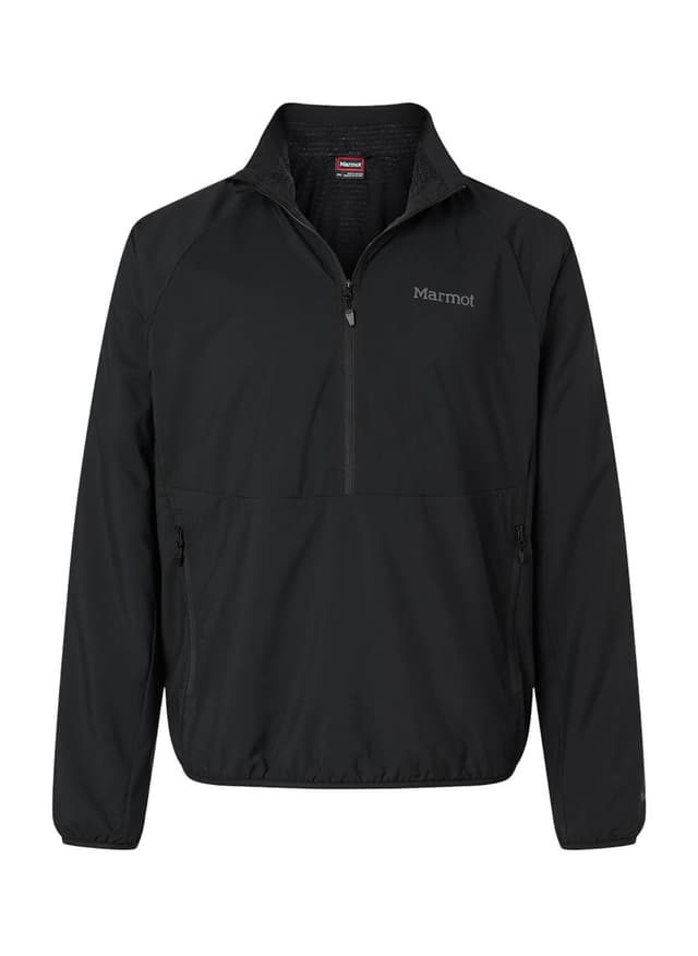 Marmot Men's Aerothermal Soft Shell Quarter-Zip - Black LG