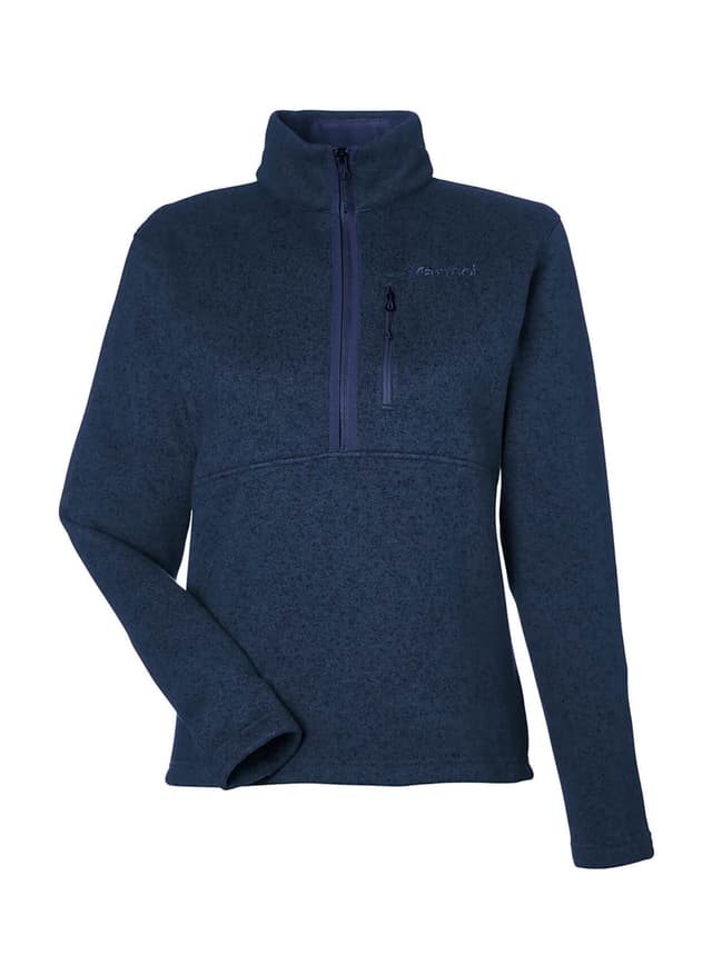 Marmot Women's Drop Line Half-Zip Jacket - Navy LG