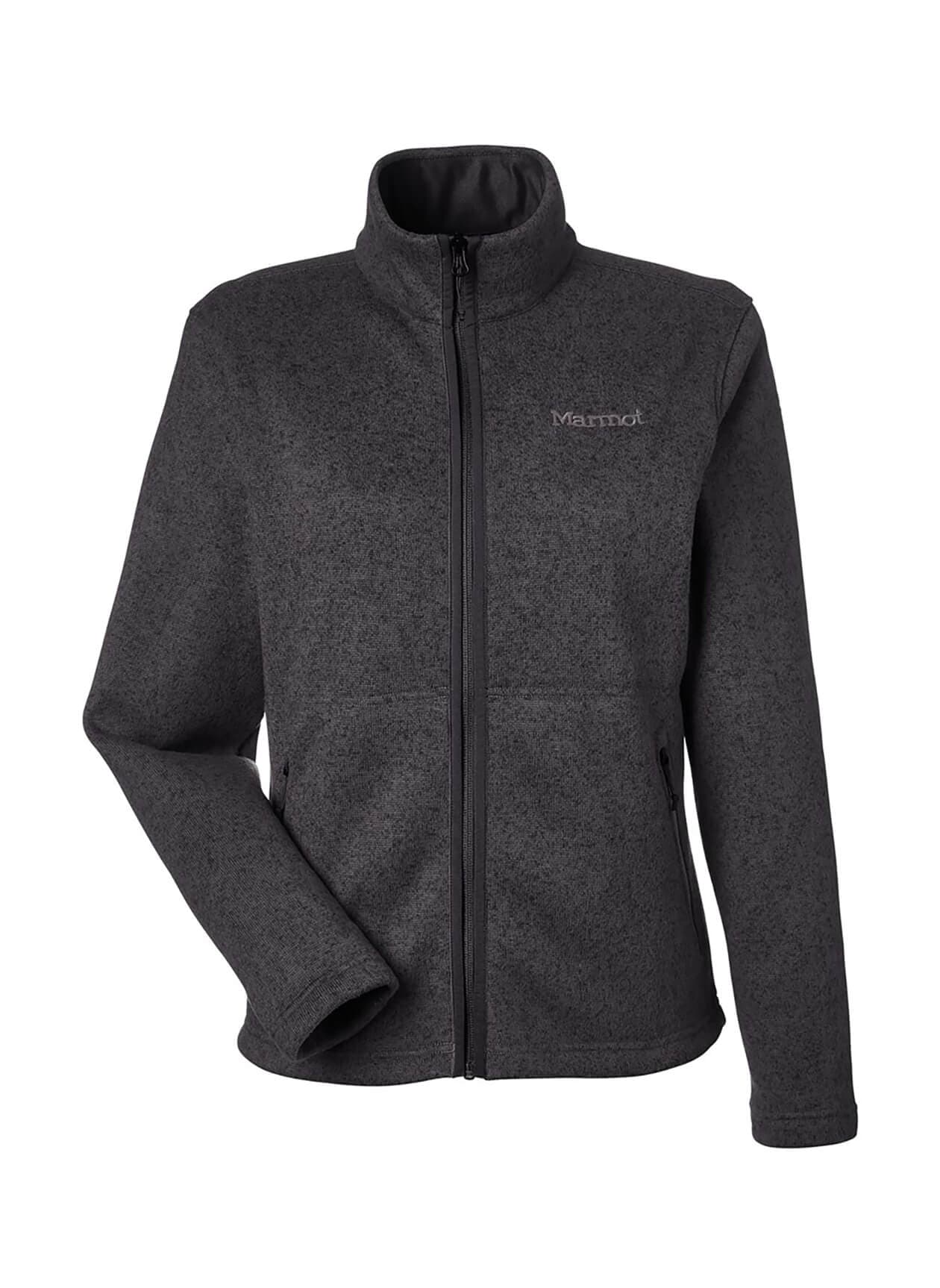 Marmot Women's Drop Line Fleece Jacket - Black LG