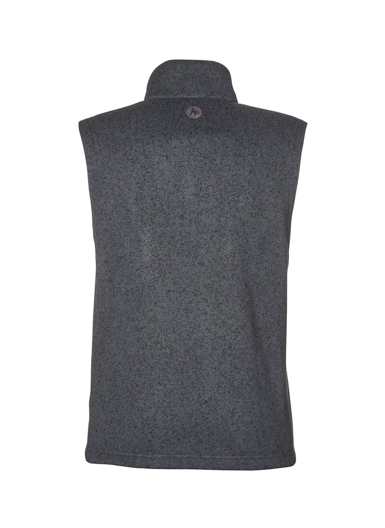 Marmot Women's Drop Line Fleece Vest - Dark Grey LG