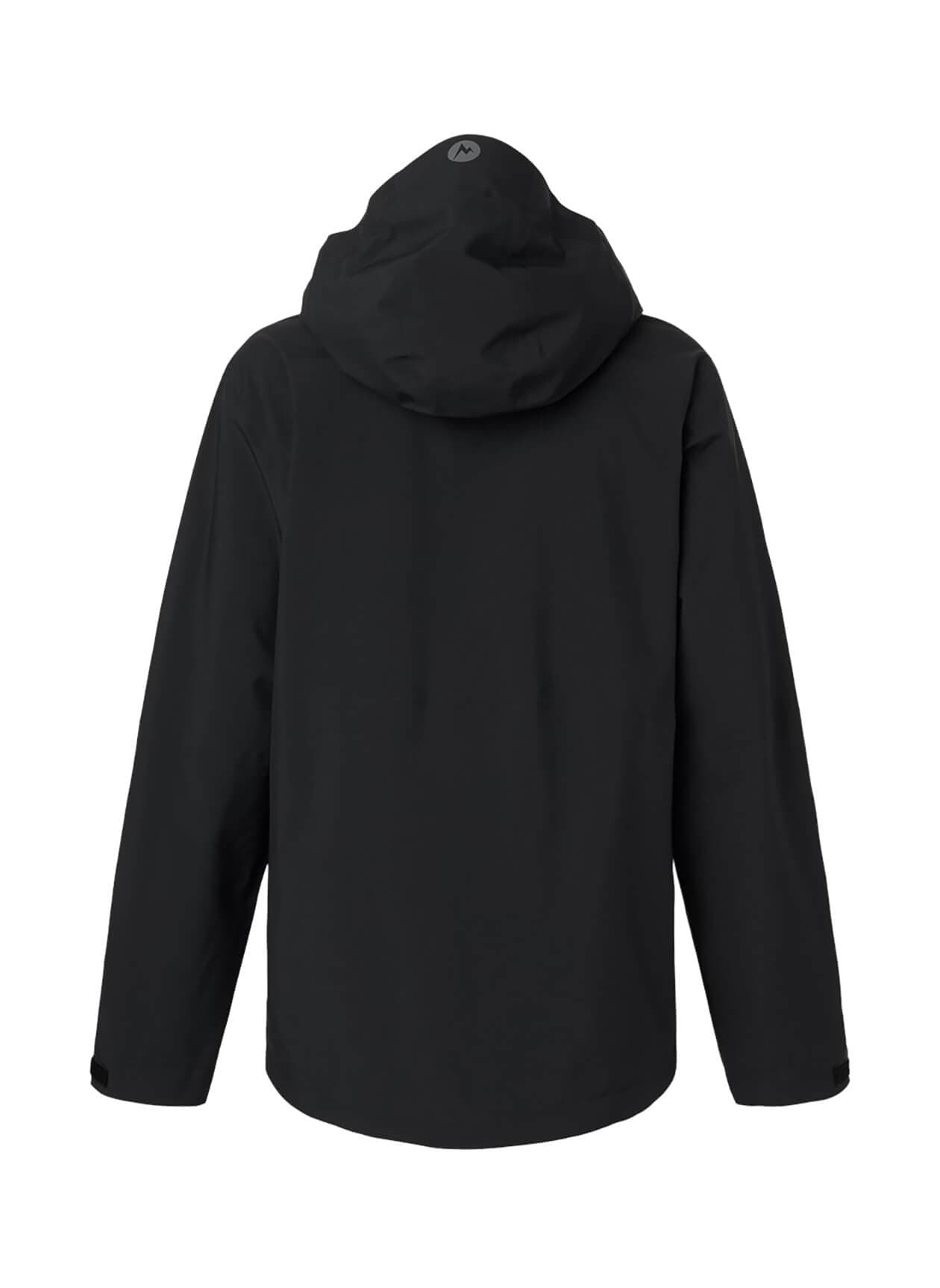 Marmot Women's PreCip Evo Flex Hooded Jacket - Black LG