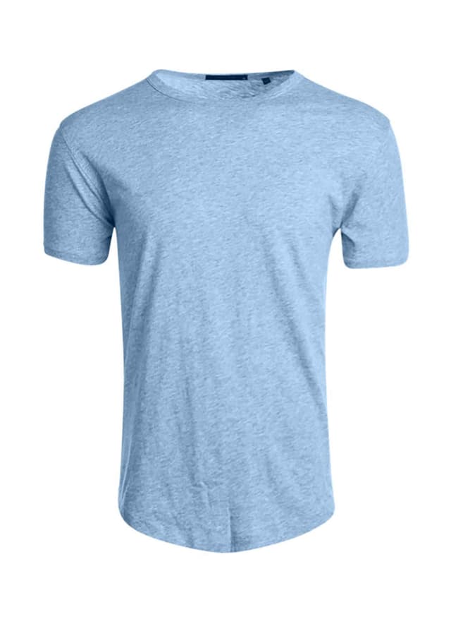 Greyson Men's Alpha Slub T-Shirt - Cyan 3XL