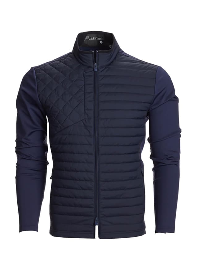 Greyson Men's Yukon Hybrid Jacket FA25 - Navy LG