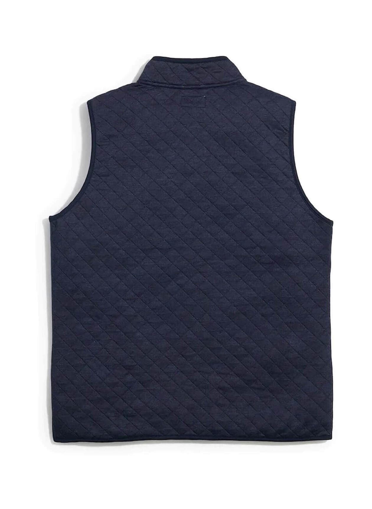 Marine Layer Men's Corbet Full-Zip Vest - Navy 3XL