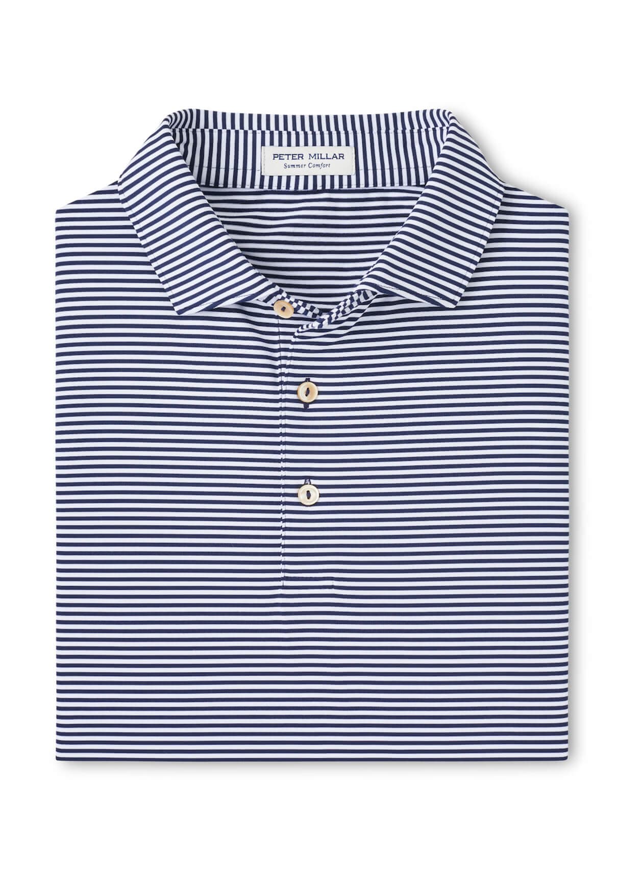 Peter Millar Men's Hales Performance Polo - Navy (NAV) 3XL