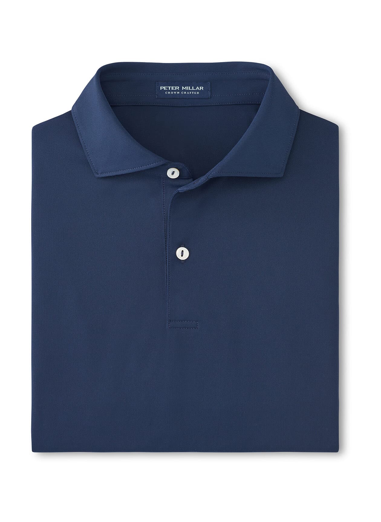 Peter Millar Men's Soul Performance Mesh Polo SP25 - Navy LG