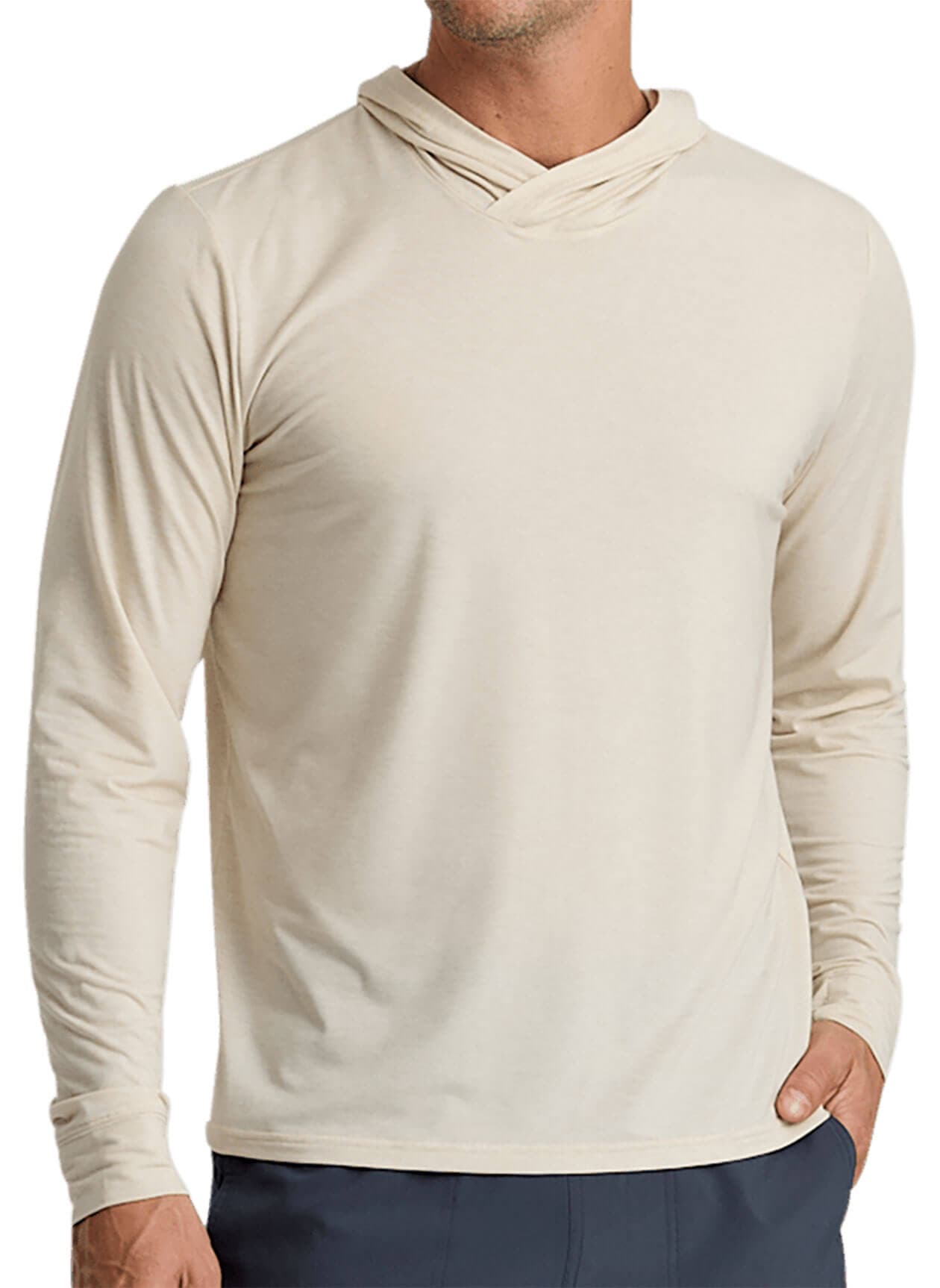 Free Fly Men's Elevate Lightweight Hoodie - White 3XL