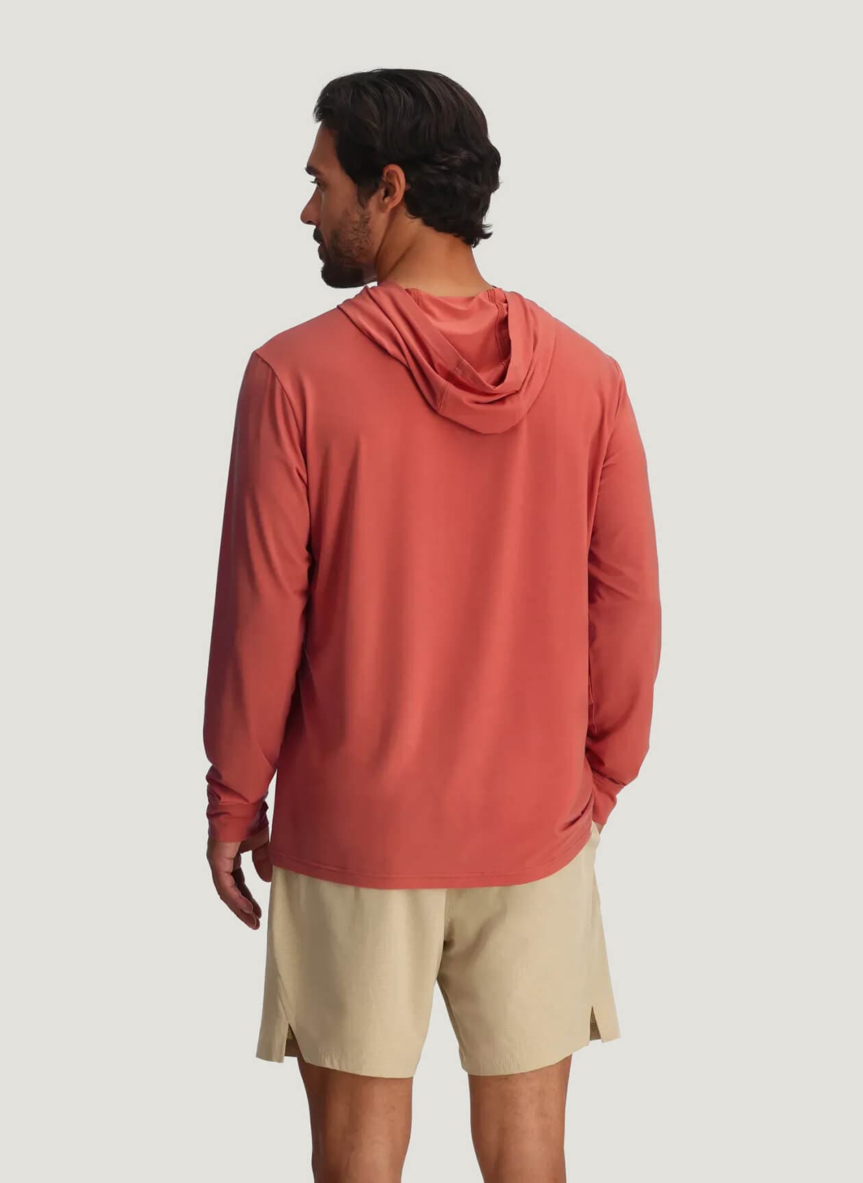 Free Fly Men's Elevate Lightweight Hoodie - Red 3XL