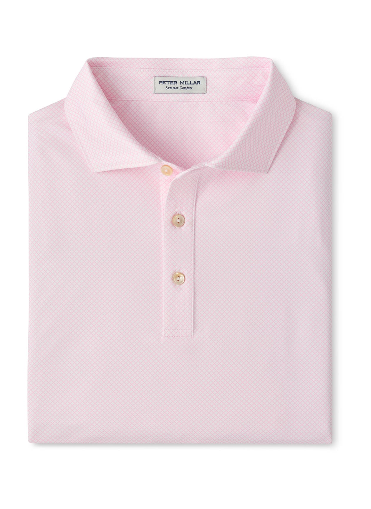 Peter Millar Men's Fulton Performance Jersey Polo - F26 - White 3XL