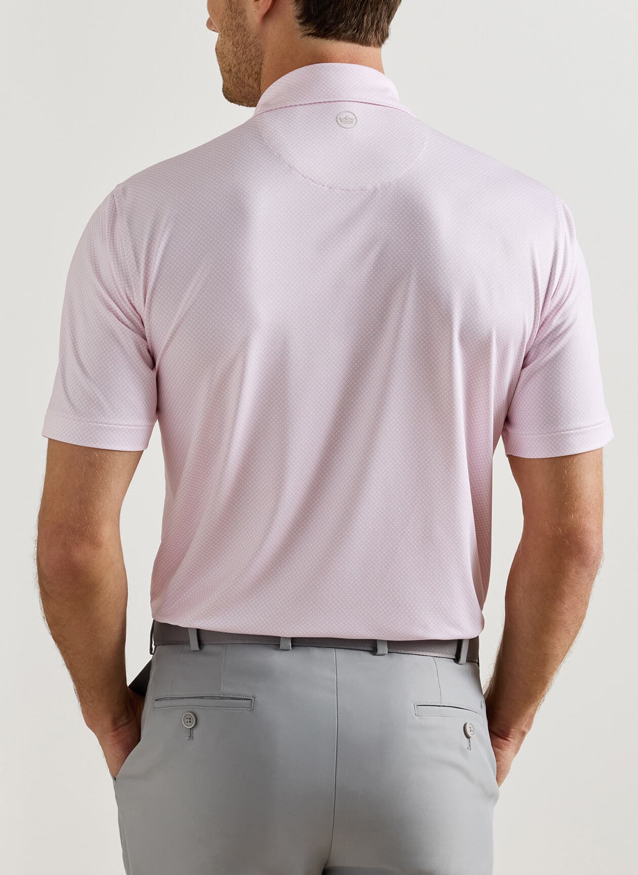 Peter Millar Men's Fulton Performance Jersey Polo - F26 - White 3XL