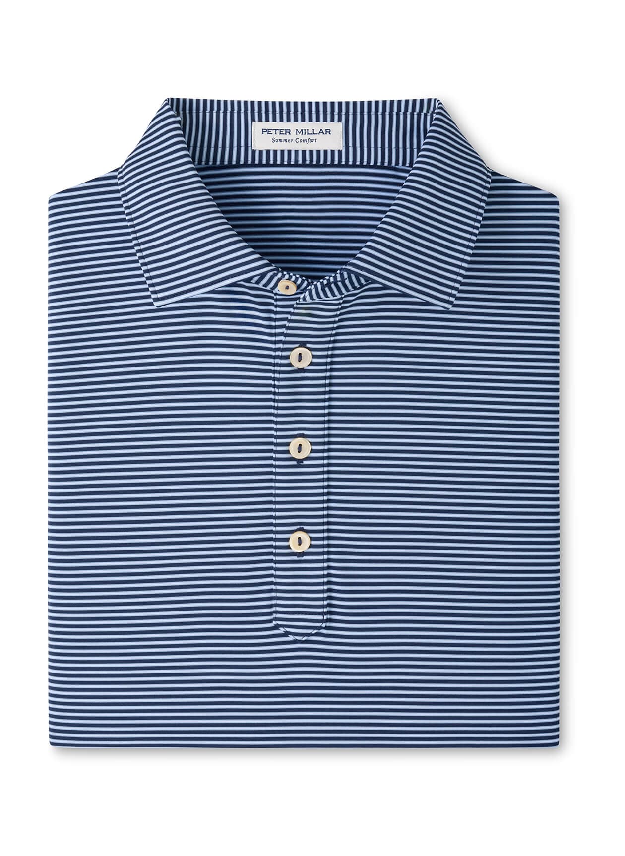 Peter Millar Men's Wynn Performance Jersey Polo - Navy 3XL
