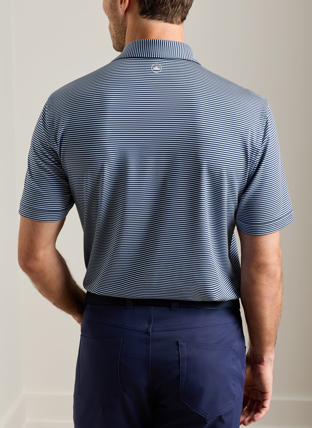 Peter Millar Men's Wynn Performance Jersey Polo - Navy 3XL