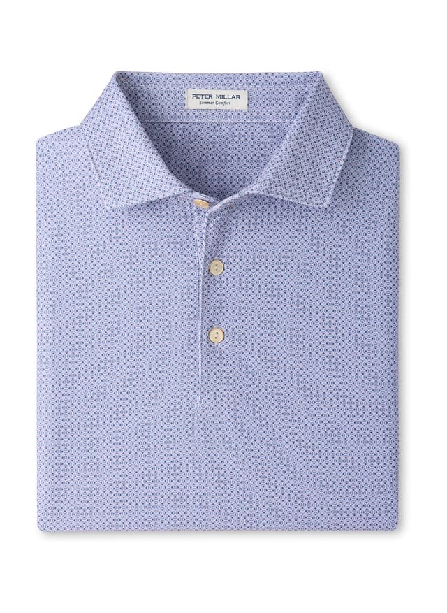 Peter Millar Rambla Performance Jersey Polo - Purple 3XL