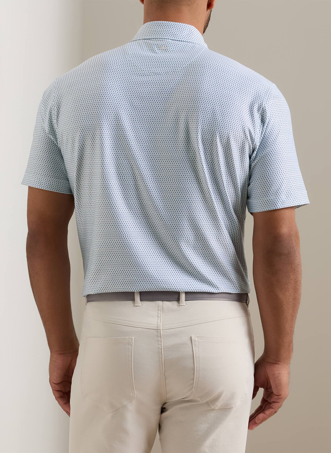 Peter Millar Men's Hummingbird Performance Jersey Polo - White 3XL