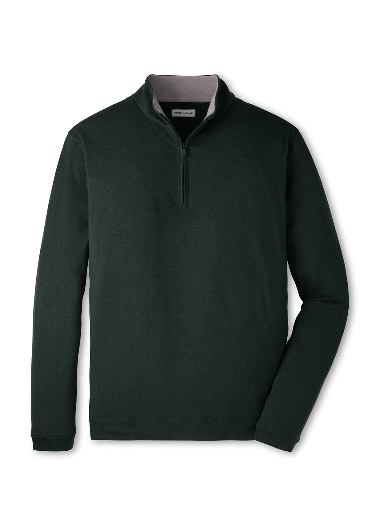 Peter Millar Men's Ardent Air Performance Quarter-Zip - Green 3XL