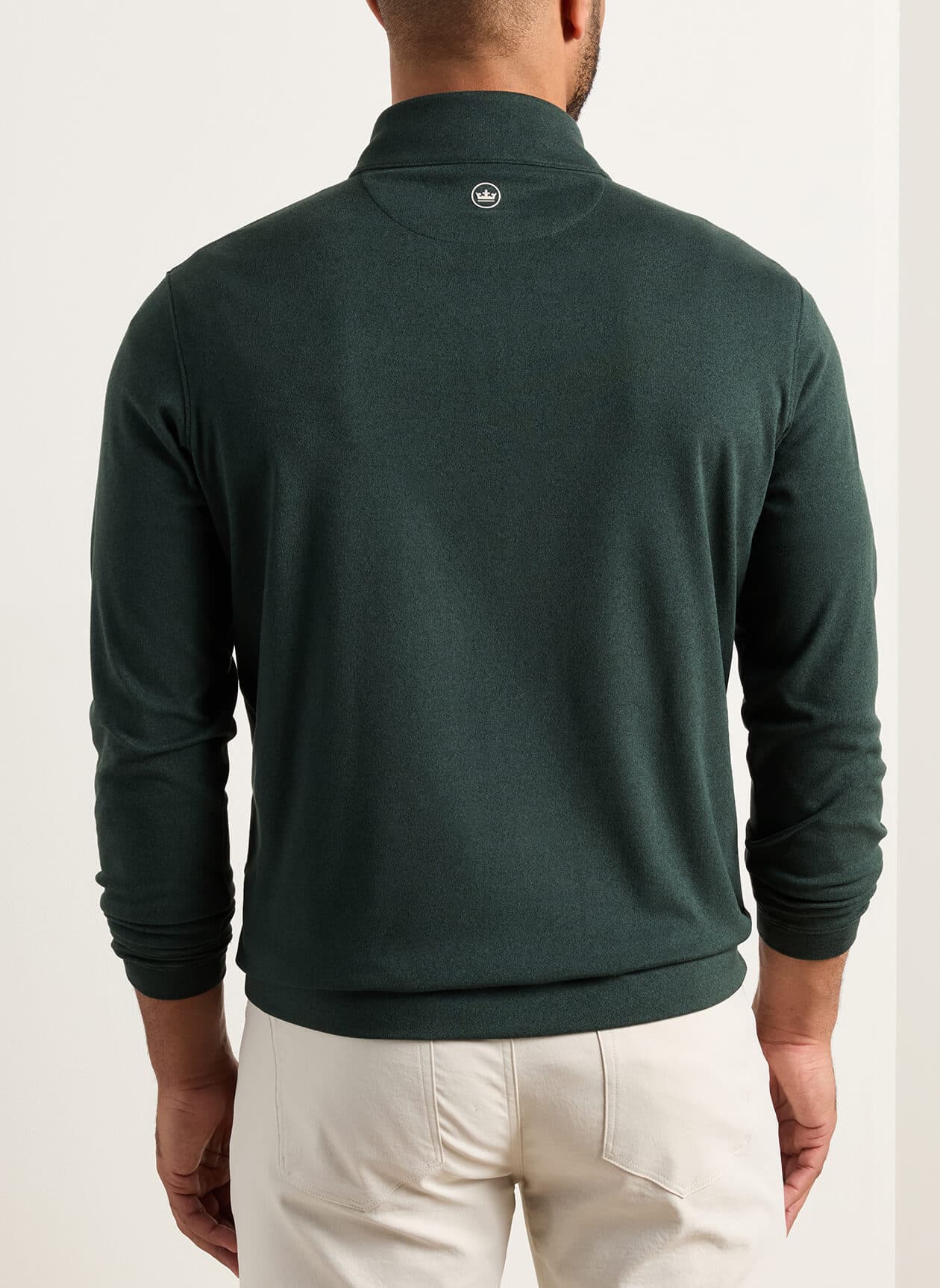 Peter Millar Men's Ardent Air Performance Quarter-Zip - Green 3XL