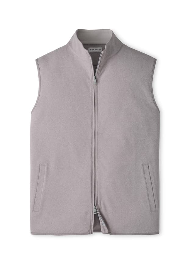 Peter Millar Men's Ardent Air Performance Vest - Light Grey 3XL
