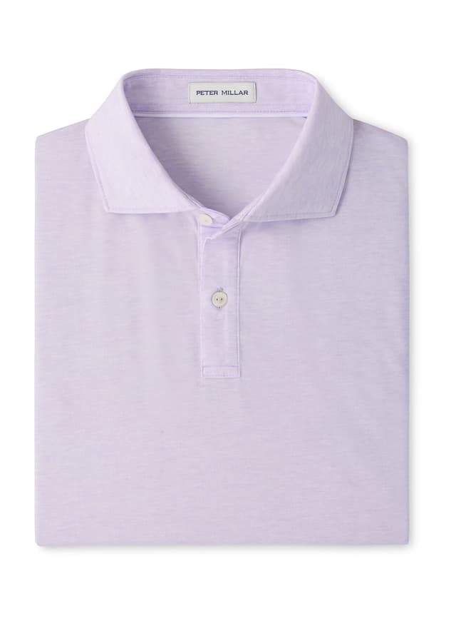 Peter Millar Men's E.T.C. Performance Jersey Polo - Purple 3XL