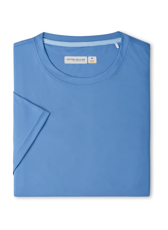 Peter Millar Men's Featherweight Performance T-Shirt - Blue 3XL