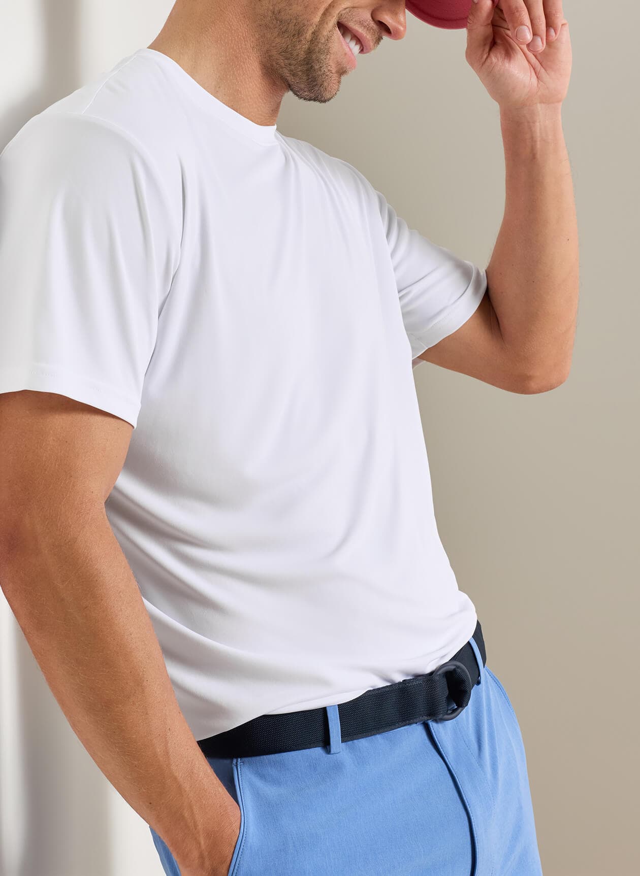 Peter Millar Men's Featherweight Performance T-Shirt - White 3XL