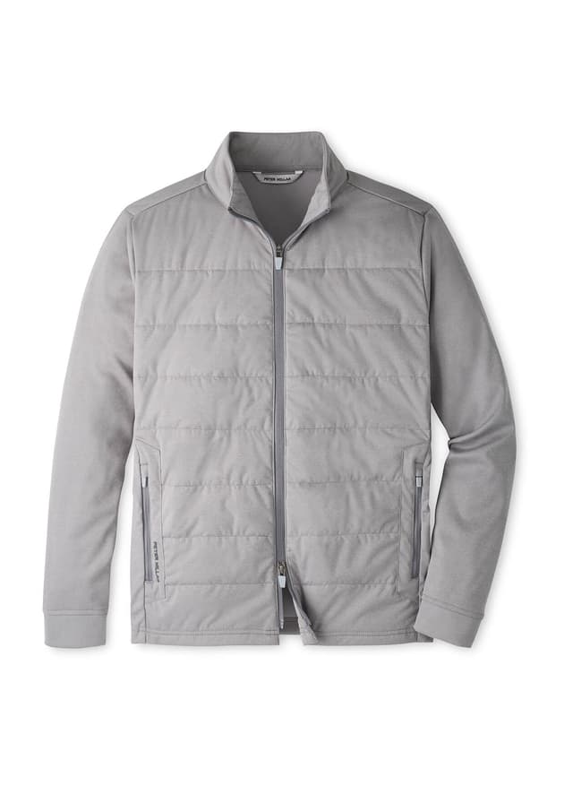 Peter Millar Men's Merge Hybrid Jacket F26 - Dark Grey 3XL
