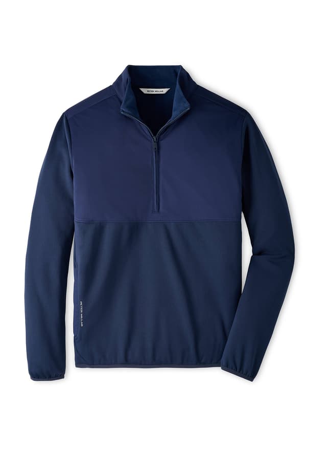 Peter Millar Men's Vail Half-Zip F26 - Navy 3XL