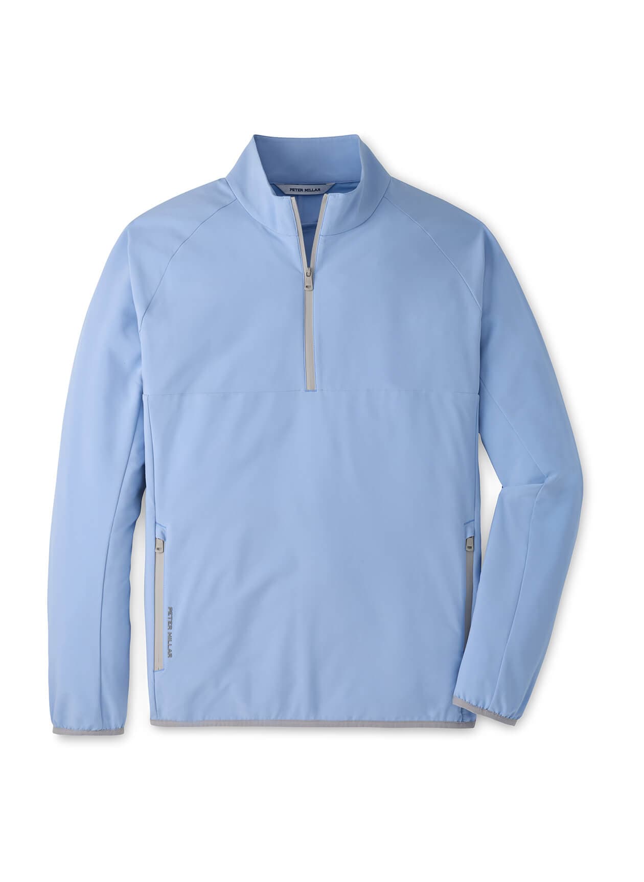 Peter Millar Men's Gale Half-Zip - Cyan 3XL