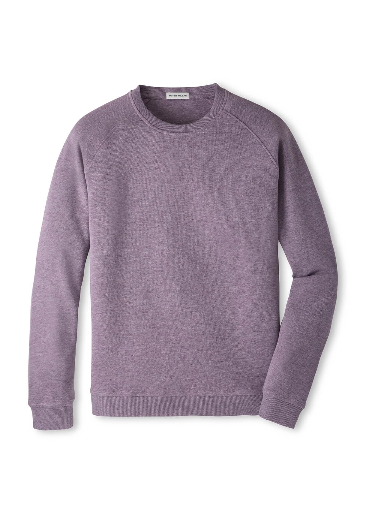 Peter Millar Men's Crown Comfort Knit Crew F26 - Purple 3XL