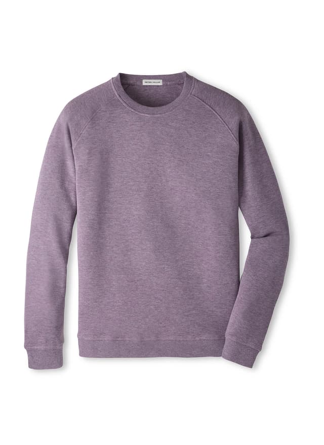 Peter Millar Men's Crown Comfort Knit Crew F26 - Purple 3XL