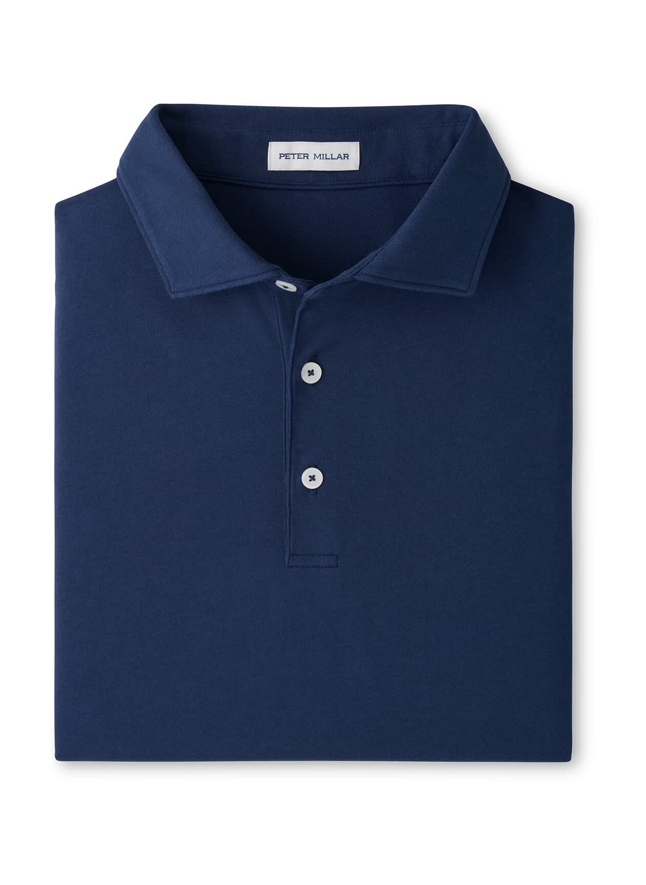 Peter Millar Men's Crown Flex Cotton Polo - F26 - Navy 3XL
