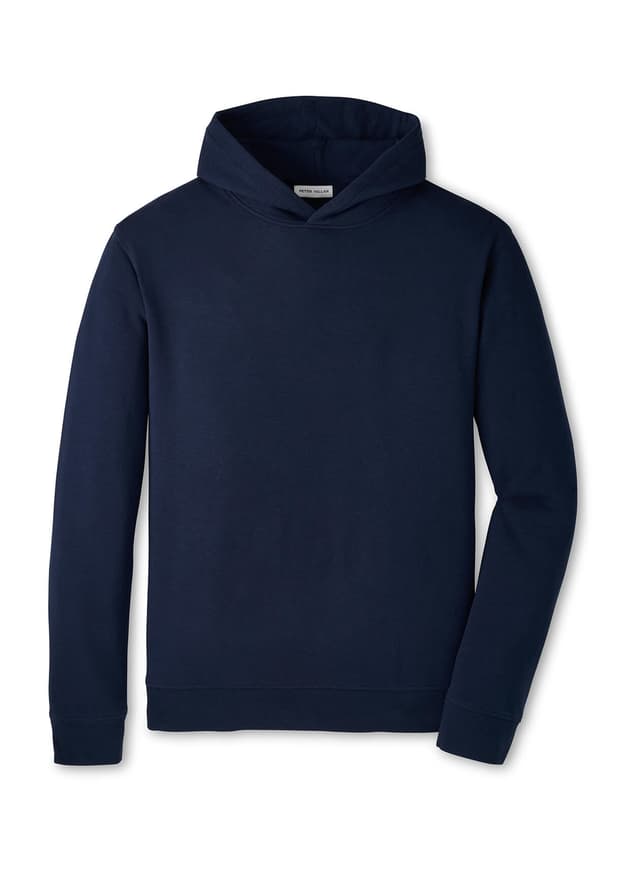 Peter Millar Men's Oasis Pullover Hoodie F26 - Navy 3XL