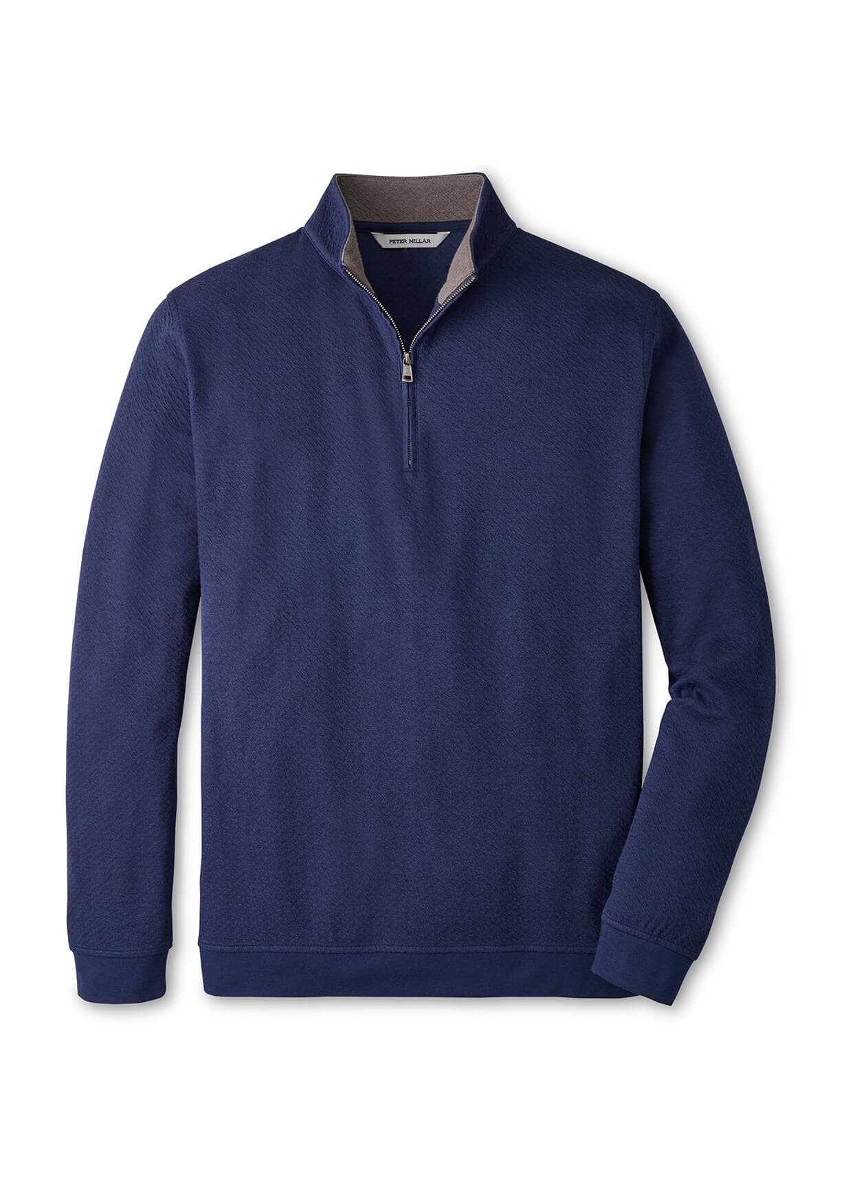 Peter Millar Men's Ridgeline Knit Quarter-Zip - Navy 3XL