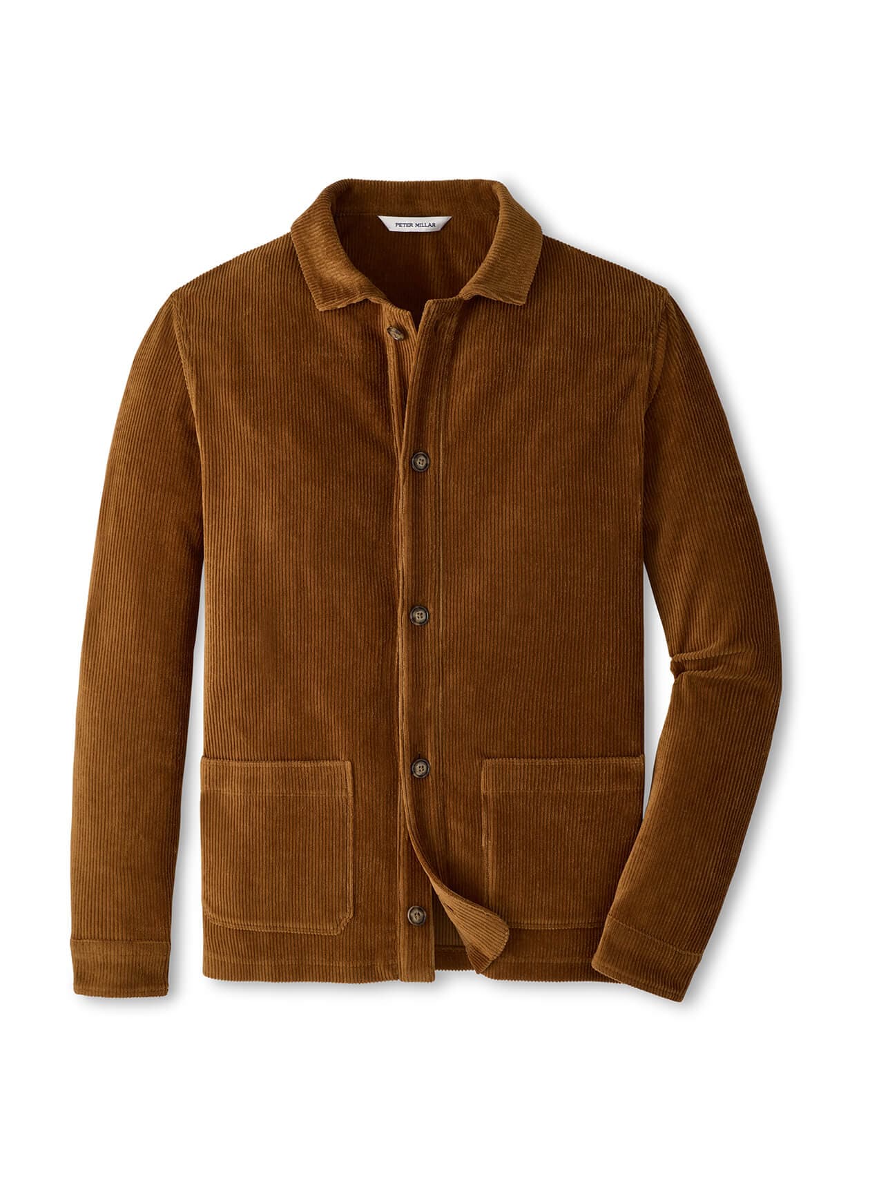 Peter Millar Men's Corduroy Knit Chore Coat