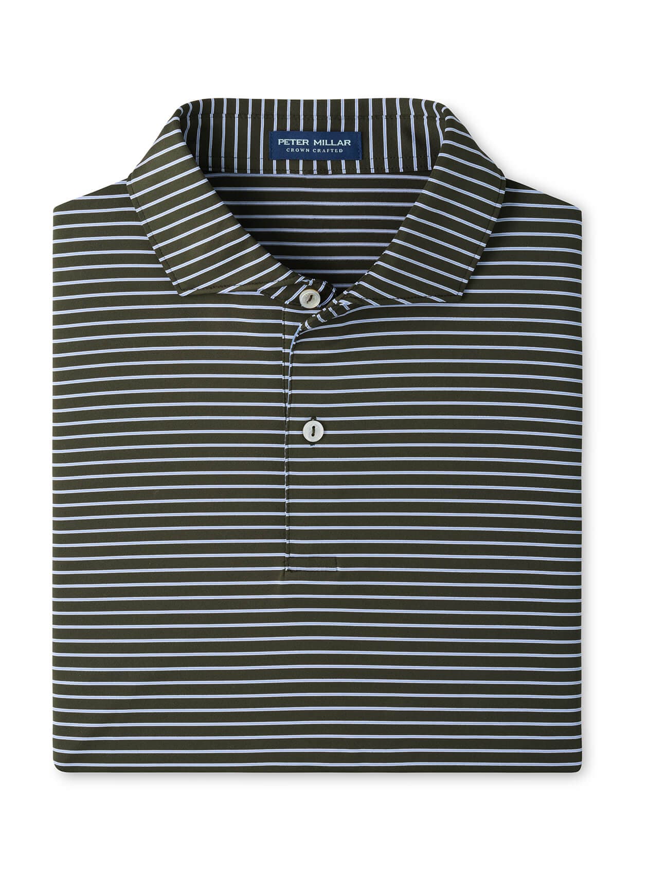 Peter Millar Men's Keynote Performance Jersey Polo - F26 - Green 3XL