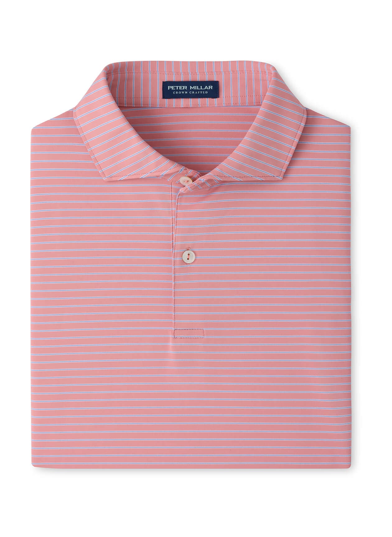 Peter Millar Men's Keynote Performance Jersey Polo - F26 - Pink 3XL