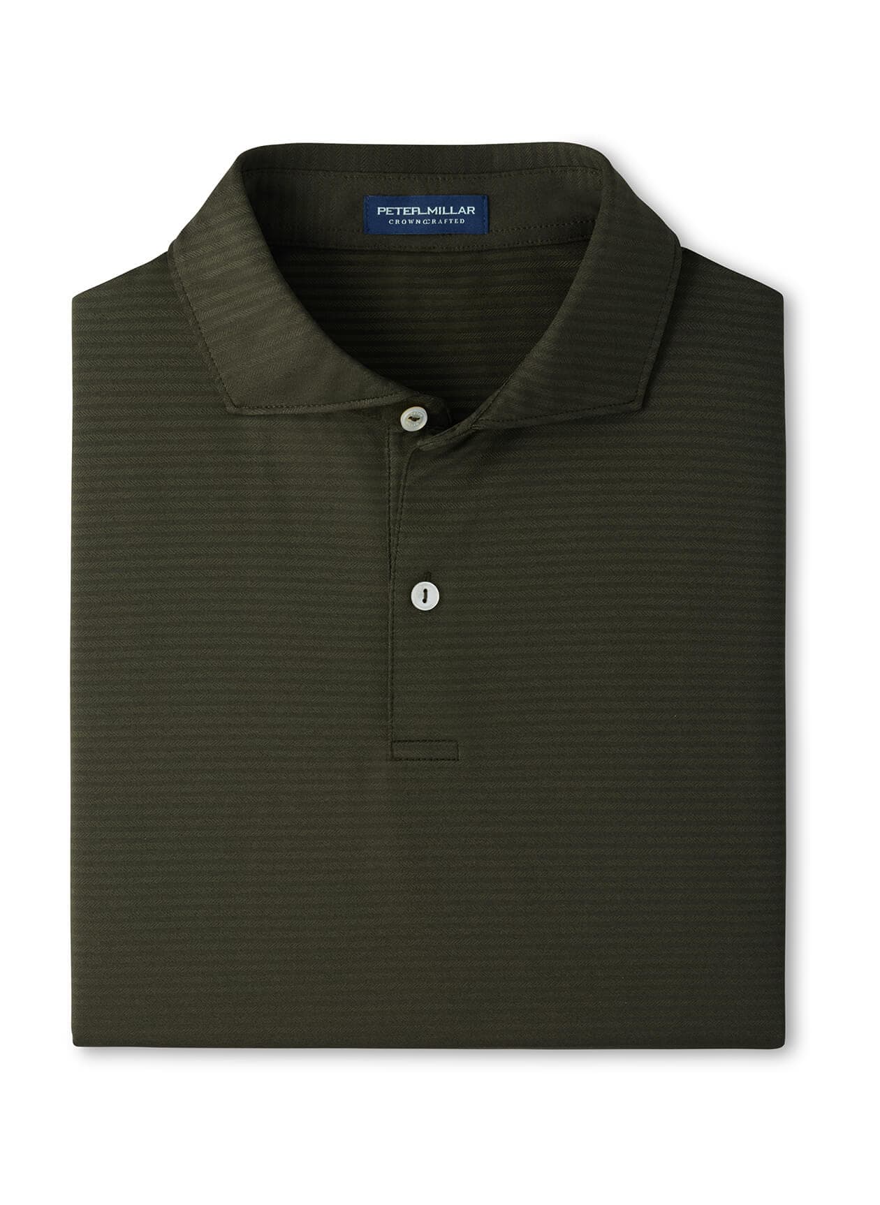 Peter Millar Men's Empire Performance Jersey Polo - F26 - Green 3XL