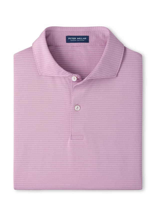 Peter Millar Men's Empire Performance Jersey Polo - F26 - Purple 3XL
