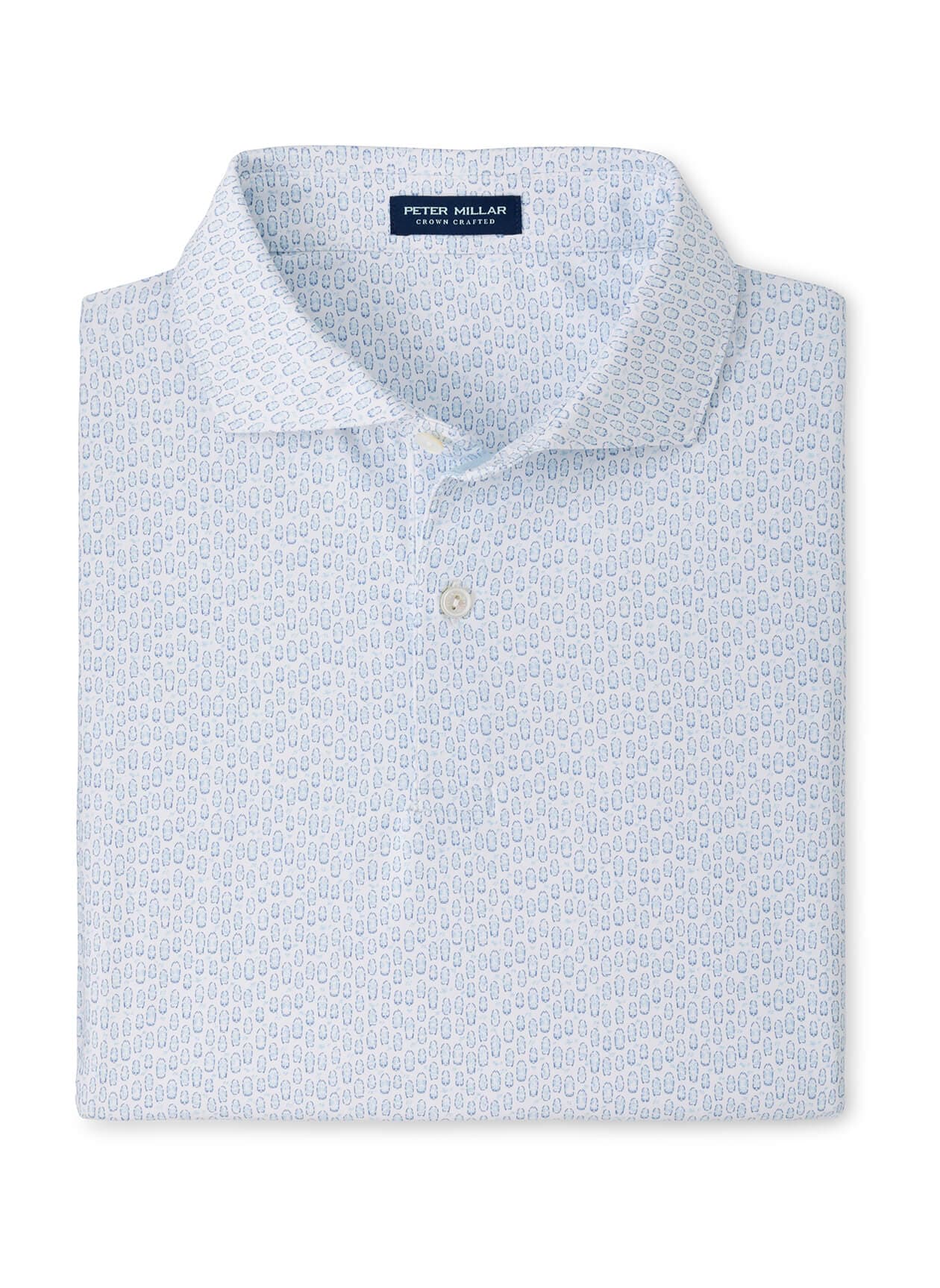 Peter Millar Men's Corsica Performance Jersey Polo - White 3XL