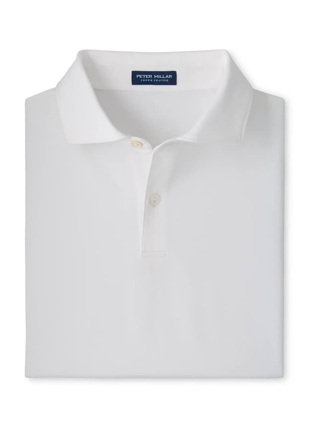 Peter Millar Men's Albatross Cotton-Blend Piqué Polo - White 3XL
