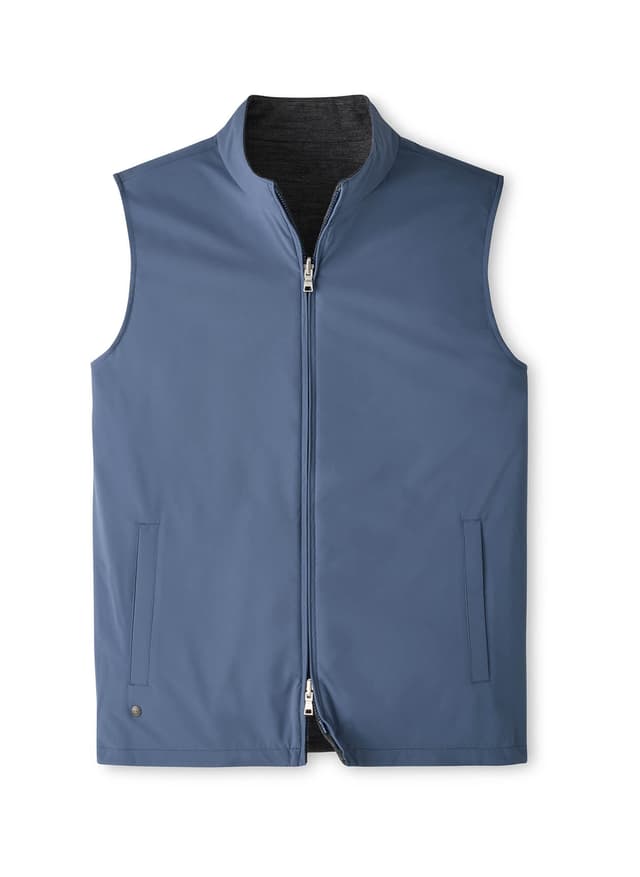 Peter Millar Men's Ryder Reversible Vest F26 - Cadet 3XL