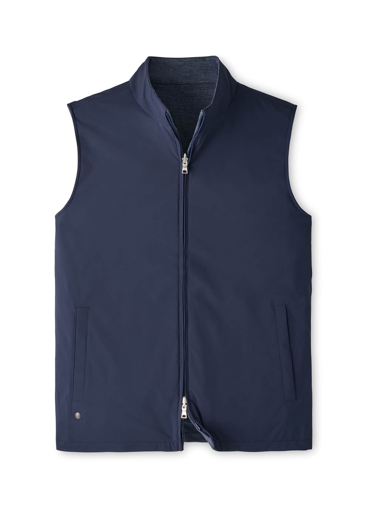 Peter Millar Men's Ryder Reversible Vest F26 - Navy (NAV) 3XL