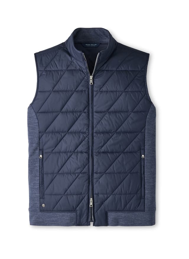 Peter Millar Men's Walker Hybrid Vest - Navy 3XL