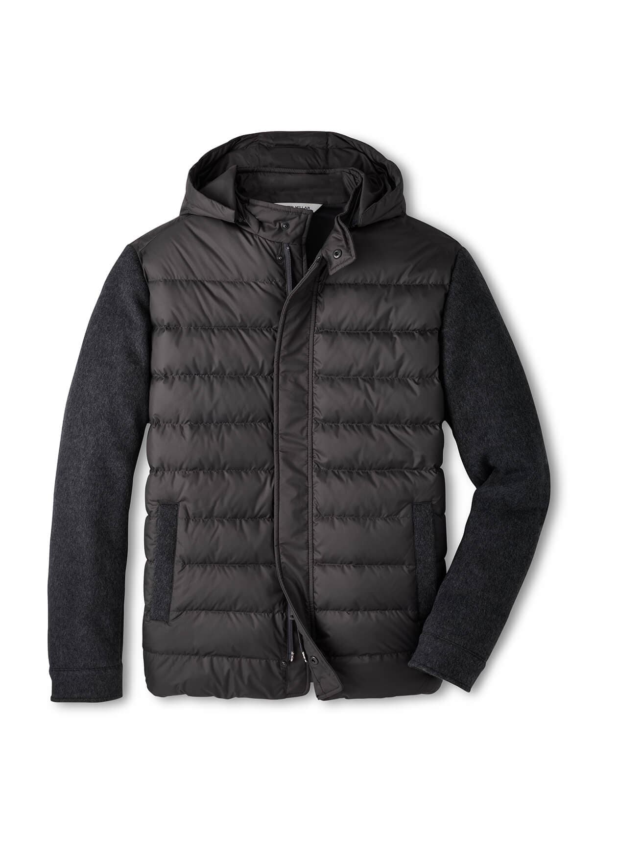 Peter Millar Men's Crown Flex Merino Hybrid Jacket