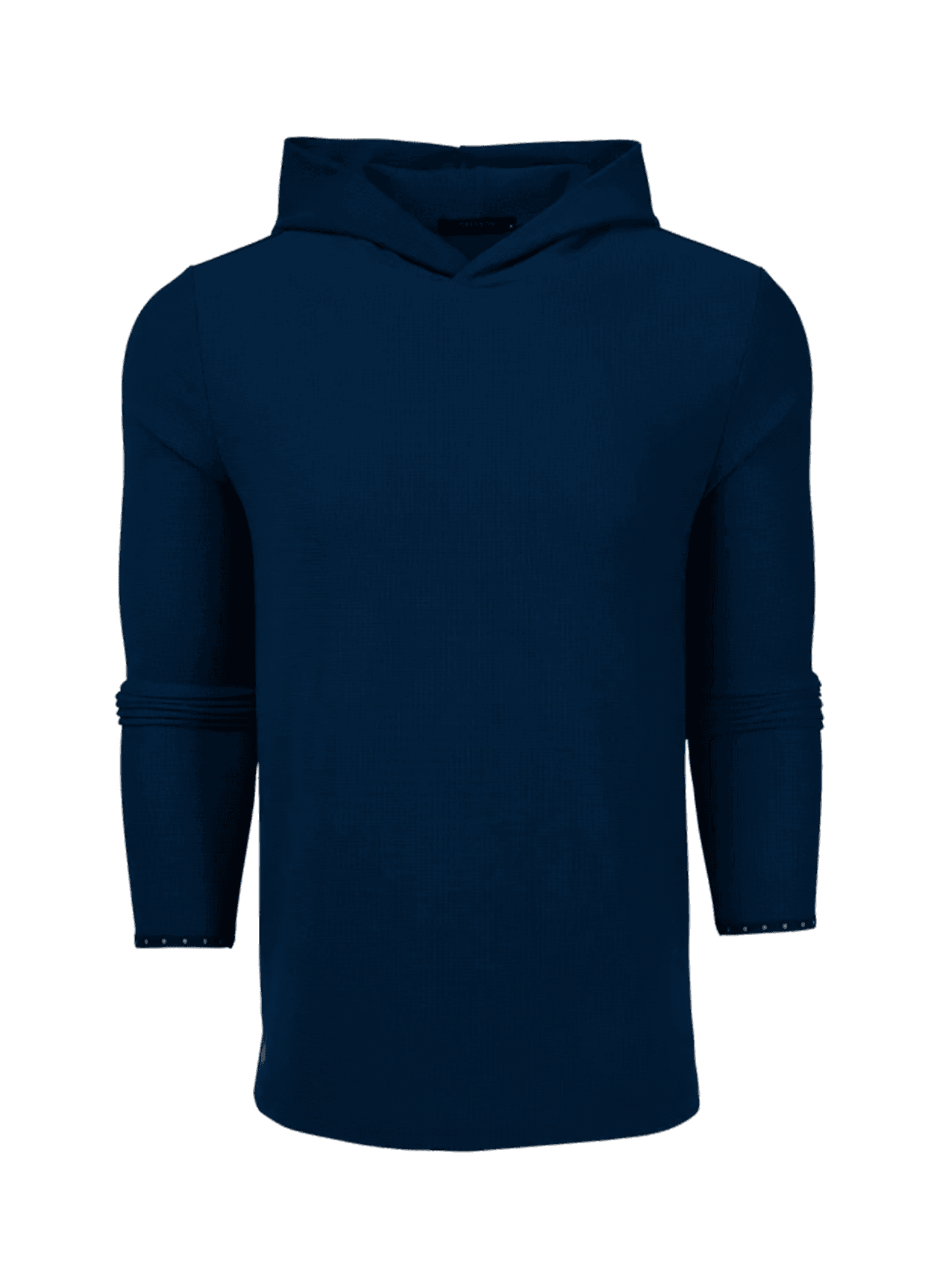 Greyson Men's Traverse Waffle Hoodie - Navy LG