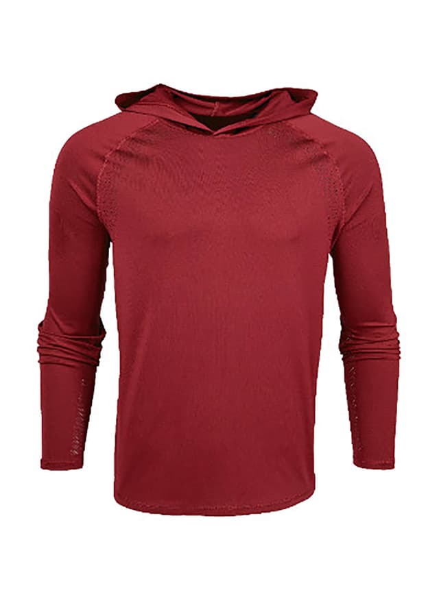 Greyson Men's Falcon Sport Long-Sleeve T-Shirt - Red LG