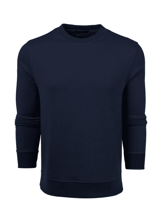 Greyson Men's Troy Crewneck Sweatshirt - Navy LG