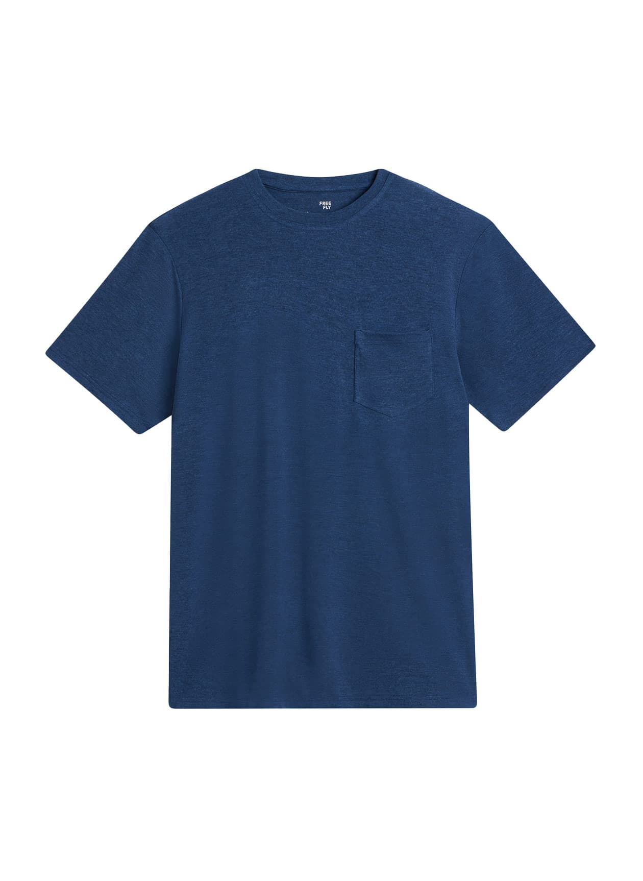 Free Fly Men's Bamboo Flex Pocket Tee - Navy 3XL
