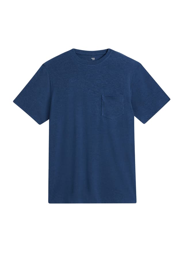 Free Fly Men's Bamboo Flex Pocket Tee - Navy 3XL