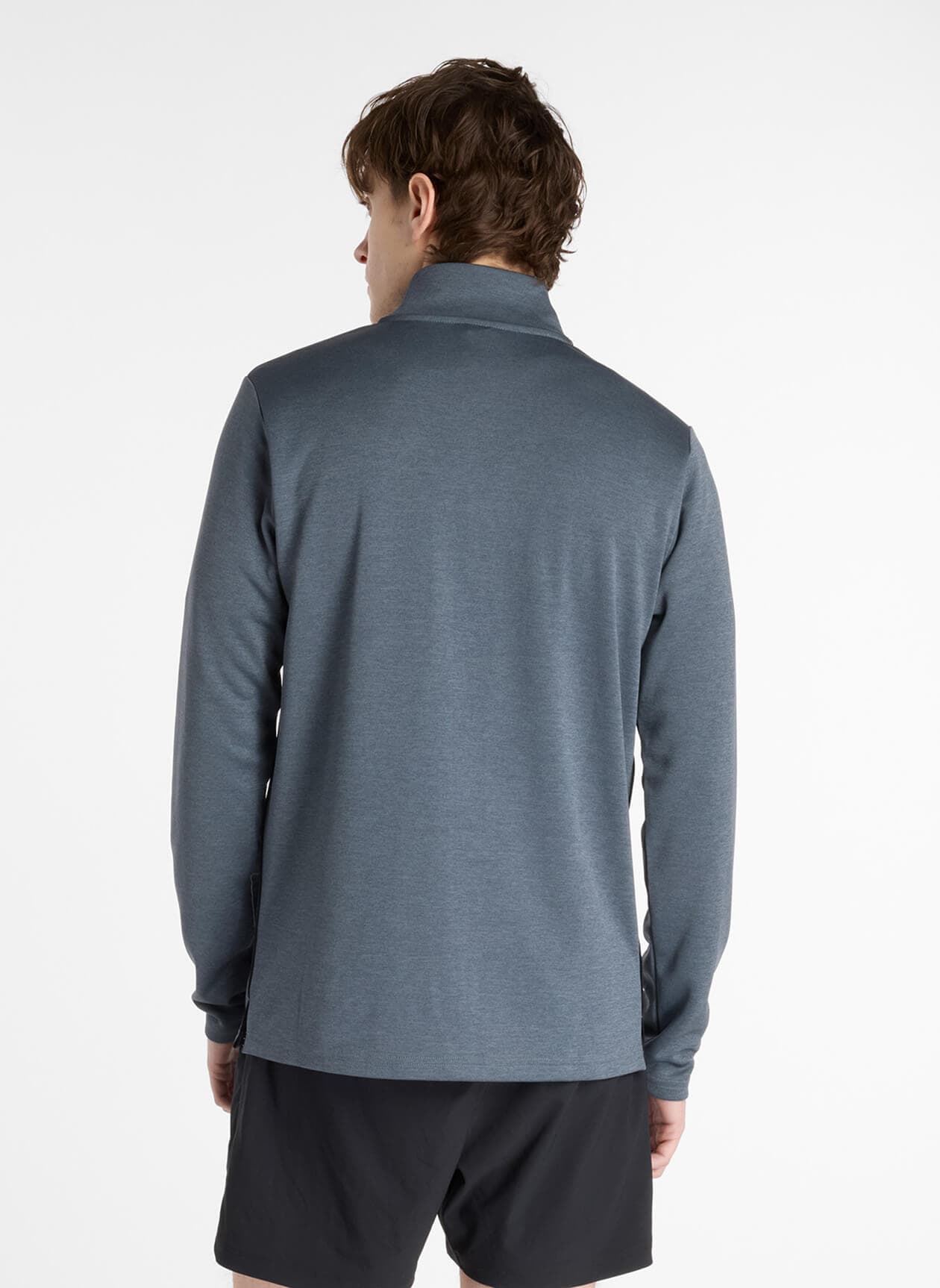 New Balance Men's Sport Knit Jacket - Dark Grey LG
