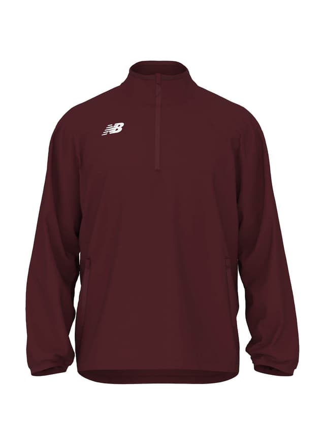 New Balance Men's Ascent Quarter-Zip - Red 3XL